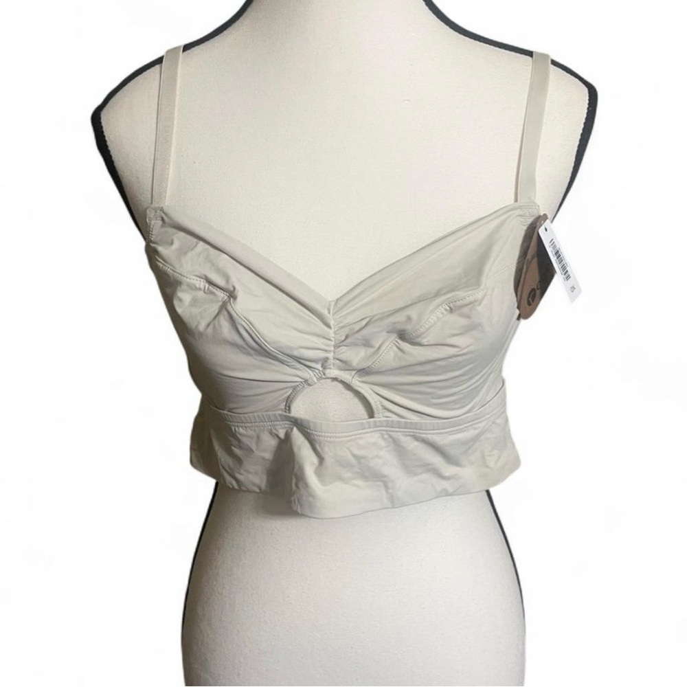 2/$30 Adore Me Bra Sz 0X Fatima Unlined Ruched Recycled Nylon Ruched Cutout
